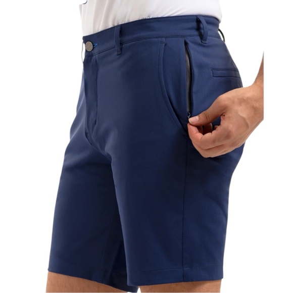 Twillory Mens 9” Performance Shorts size 36 in Navy - Picture 3 of 10